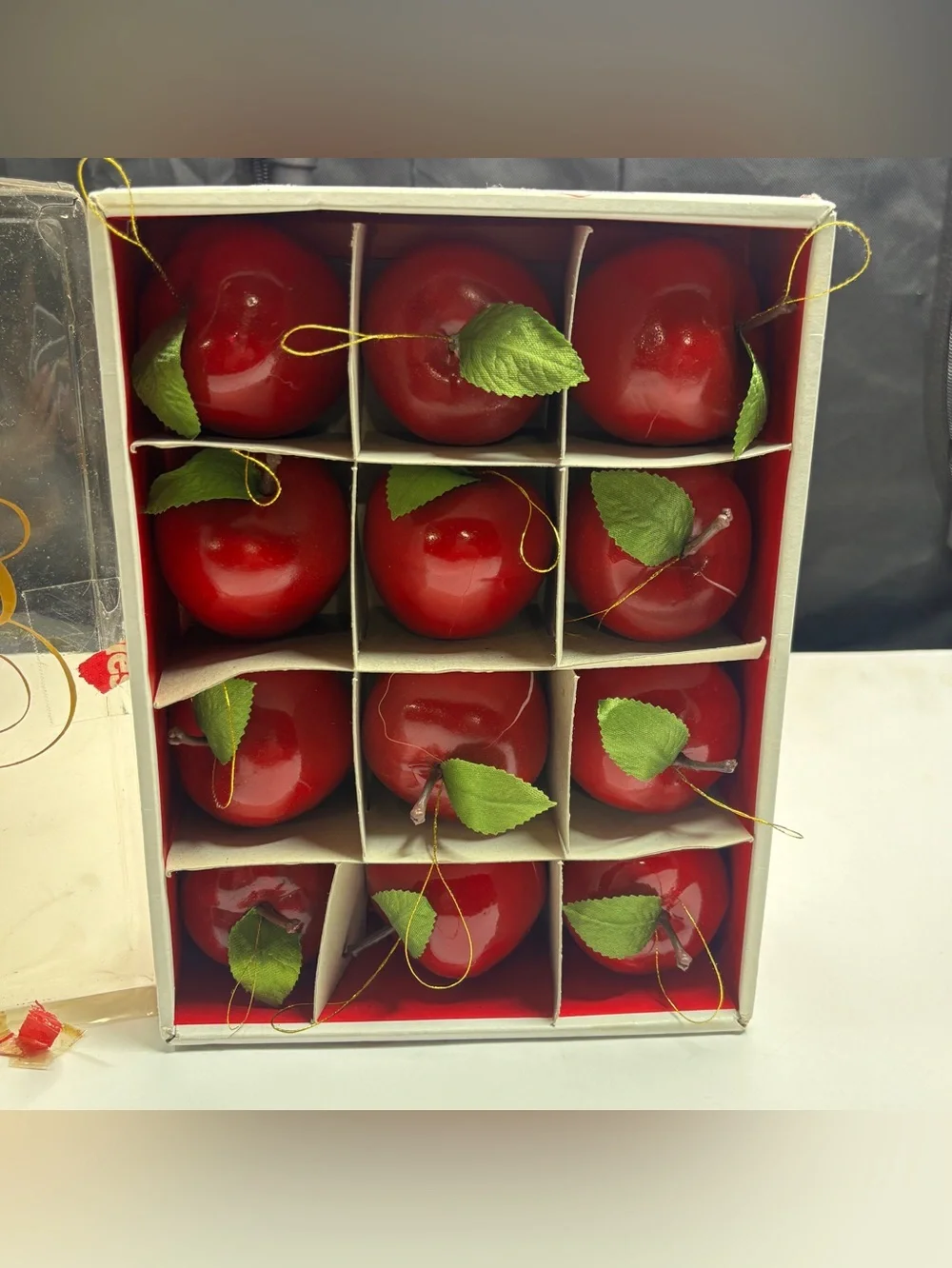 Christmas apples ornaments teacher students tree